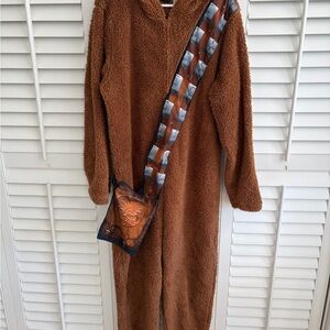 Chewbacca Brown Fleece Onesie